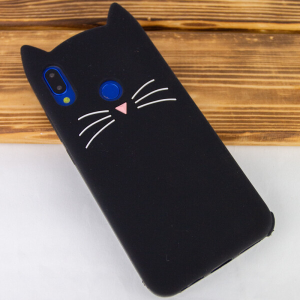 

Силиконовая накладка 3D Cat для Xiaomi Redmi Note 7 / Note 7 Pro / Note 7s Черный (106860)