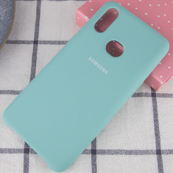 

Чехол Silicone Cover (AA) для Samsung Galaxy A10s Бирюзовый / Light blue (120694)