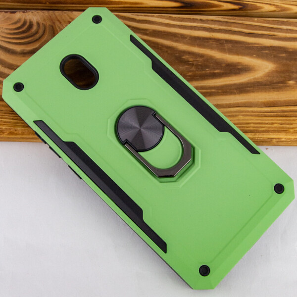 

Ударопрочный чехол SG Ring Color магнитный держатель для Xiaomi Redmi 8a Салатовый (115823)