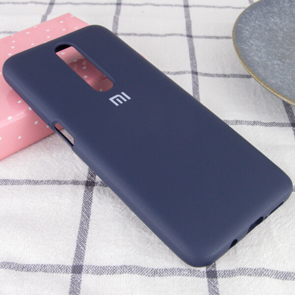 

Чехол Silicone Cover Full Protective (AA) для Xiaomi Redmi K30 Синий / Dark Blue (122860)