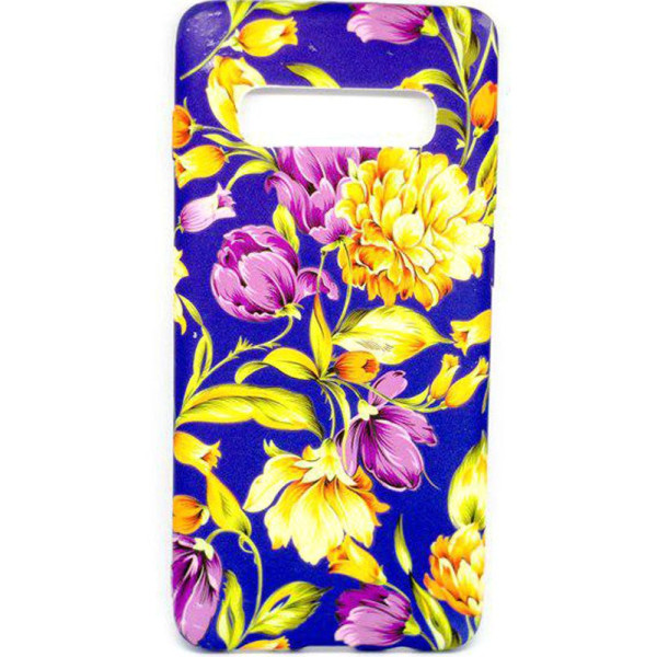 

TPU Акварель Flower series для Samsung Galaxy S10+ (Хризантемы фиолетовый фон) (686336)