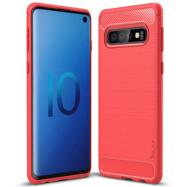 

TPU iPaky Slim Series для Samsung Galaxy S10+ (Красный) (685667)