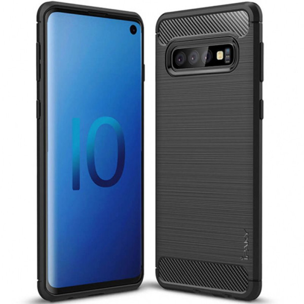 

TPU iPaky Slim Series для Samsung Galaxy S10+ (Черный) (685670)