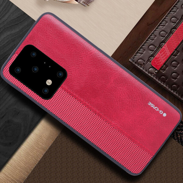 

Чехол-накладка G-Case Earl Series для Samsung Galaxy S20 Ultra (тех. упаковка) Красный (125711)