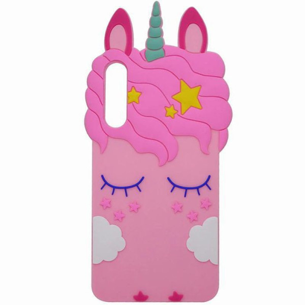 

силиконовая накладка 3D Little Unicorn для Samsung A750 Galaxy A7 (2018) (Розовый, Единорог) (685092)
