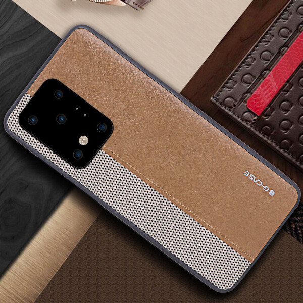 

Чехол-накладка G-Case Earl Series для Samsung Galaxy S20 Ultra Коричневый (124343)
