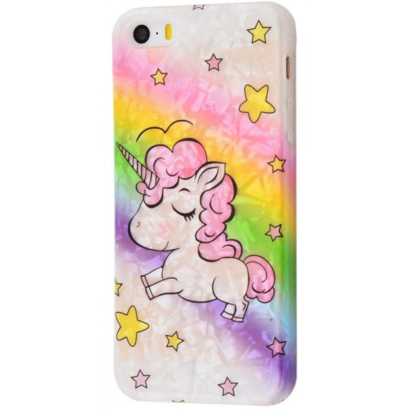 

TPU Dream Unicorn для Apple iPhone 6/6s (4.7) (Единорог розовый) (684642)