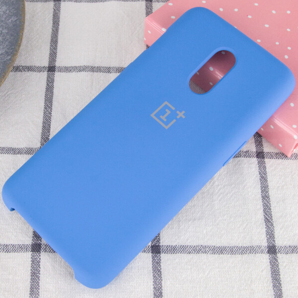 

Чехол Silicone Cover (AA) для OnePlus 7 Синий / Blue (123147)