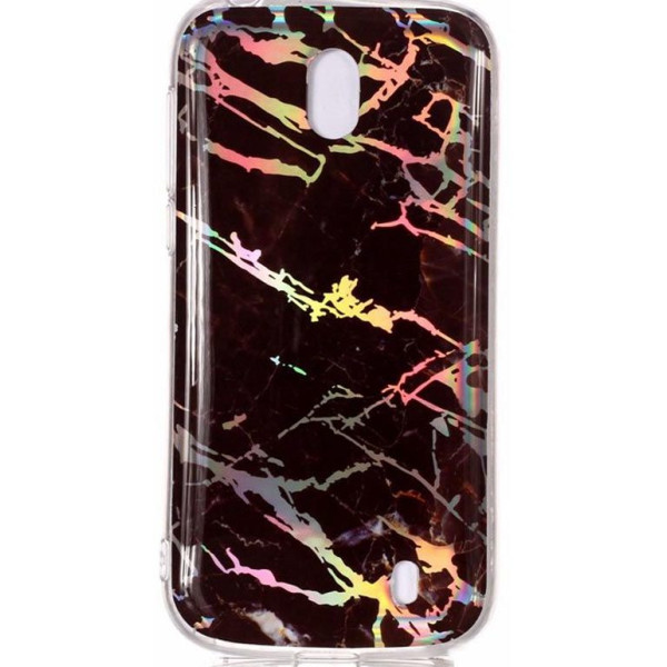 

Чехол TPU Marble Series для Nokia 1 (Черный) (678374)