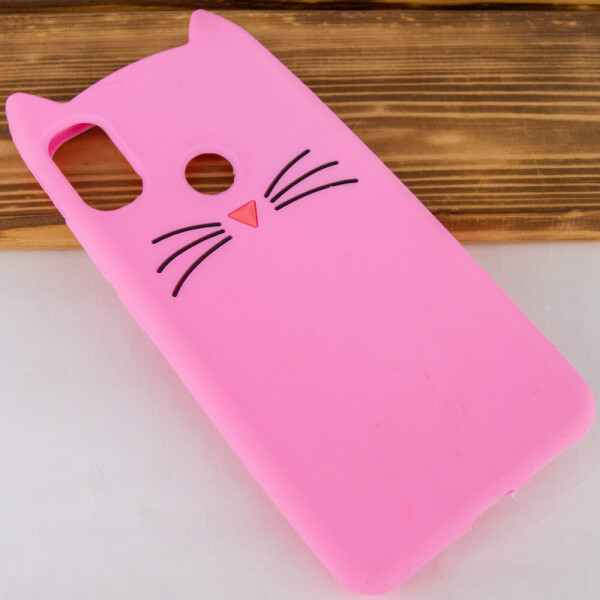 

Силиконовая накладка 3D Cat для Xiaomi Redmi Note 5 Pro / Note 5 (DC) Розовый (106854)