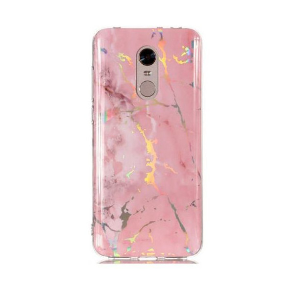 

TPU Marble Series для Xiaomi Redmi 5 Plus / Redmi Note 5 (SC) (Розовый) (678299)