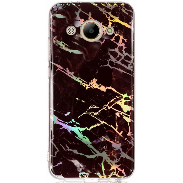

Чехол TPU Marble Series для Huawei Y3 (2017) / Y3 (2018) (Черный) (678254)