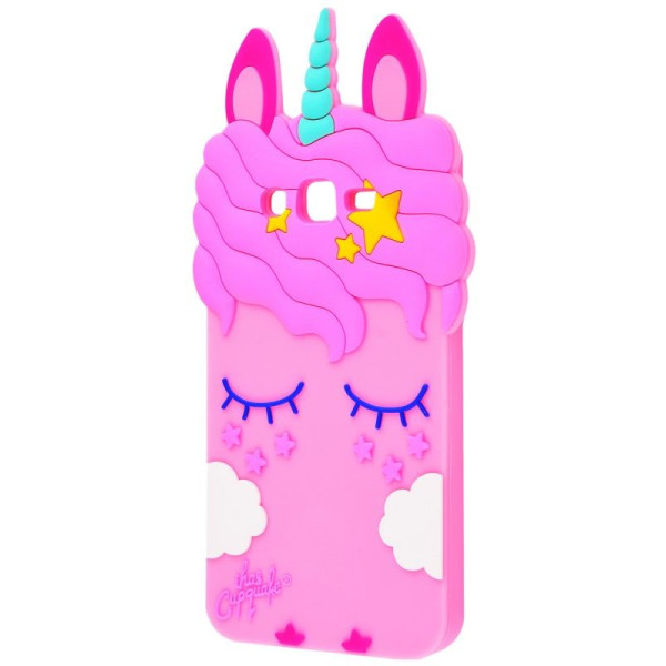 

силиконовая накладка 3D Little Unicorn для Samsung J530 Galaxy J5 (2017) (Розовый, Единорог) (579668)