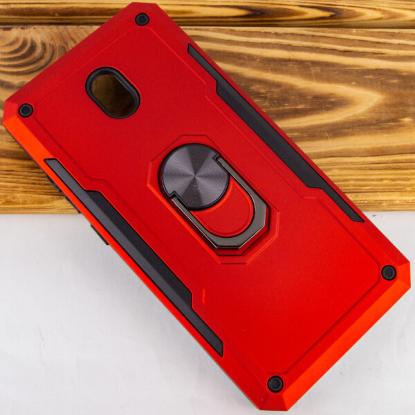 

Ударопрочный чехол SG Ring Color магнитный держатель для Xiaomi Redmi 8a Красный (115822)