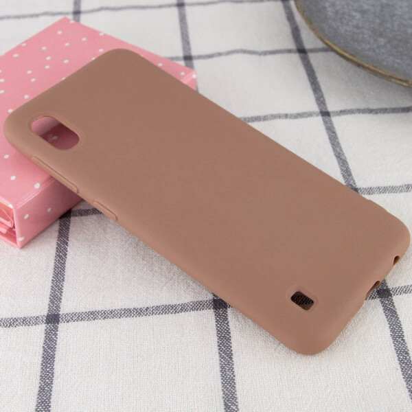 

Силиконовый чехол Epic матовый для Samsung Galaxy A10 (A105F) Коричневый (102347)