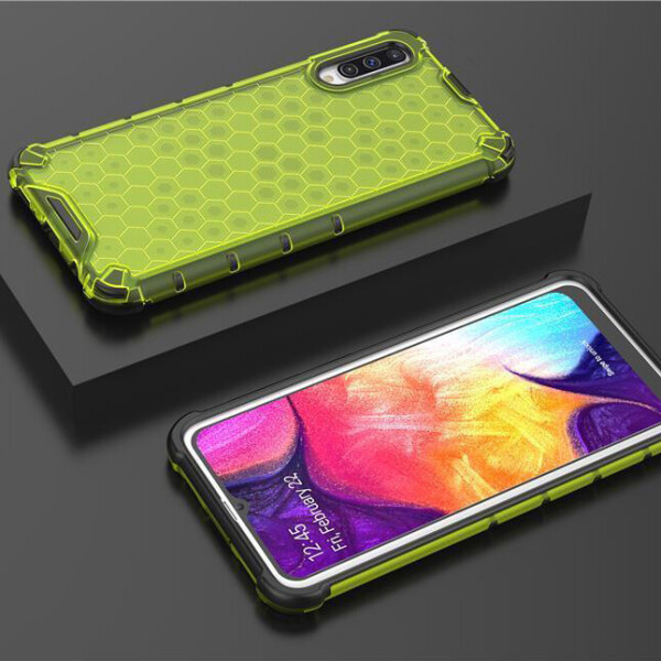 

Ударопрочный чехол Honeycomb для Samsung Galaxy A50 (A505F) / A50s / A30s Зеленый (109357)