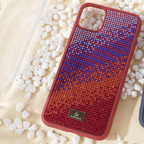 

TPU чехол Bling World Rainbown Design для Apple iPhone 11 (6.1") Красный (119388)