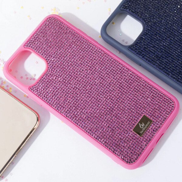 

TPU чехол Bling World Grainy Diamonds для Apple iPhone 11 Pro (5.8") Розовый (119373)