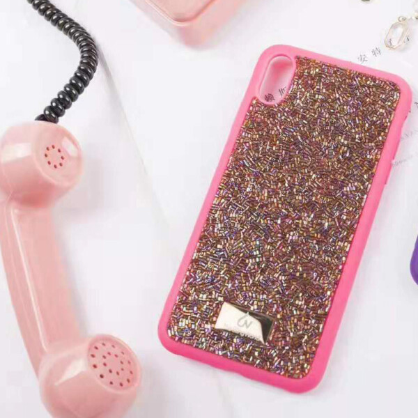 

TPU чехол Bling World Brilliant Case для Apple iPhone XS Max (6.5") Розовый (119366)