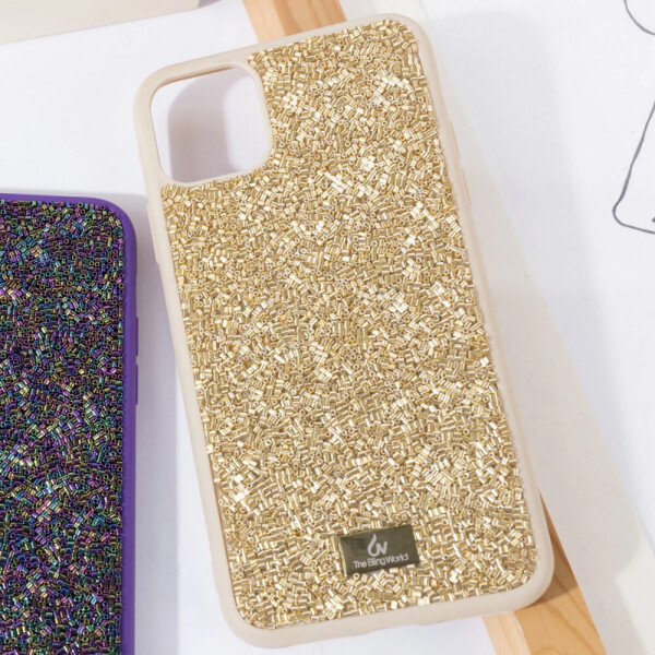 

TPU чехол Bling World Brilliant Case для Apple iPhone 11 (6.1") Золотой (119341)