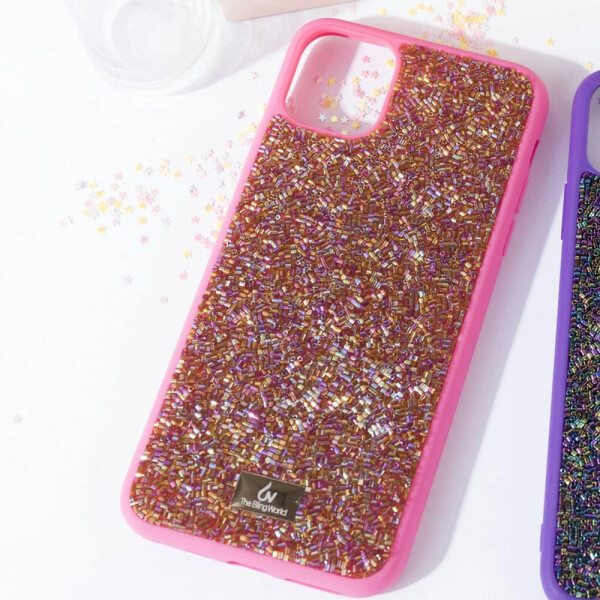 

TPU чехол Bling World Brilliant Case для Apple iPhone 11 Pro (5.8") Розовый (119348)