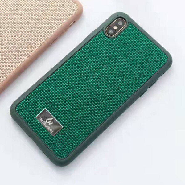 

TPU чехол Bling World Grainy Diamonds для Apple iPhone XS Max (6.5") Зеленый (119337)