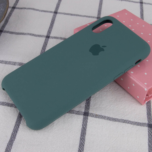 

Чехол Silicone Case (AA) для Apple iPhone XR (6.1") Зеленый / Pine green (122793)