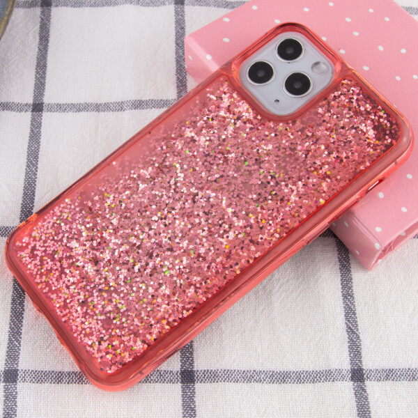 

TPU+PC чехол Sparkle (glitter) для Apple iPhone 12 Pro Max (6.7") (Красный) (1062690)