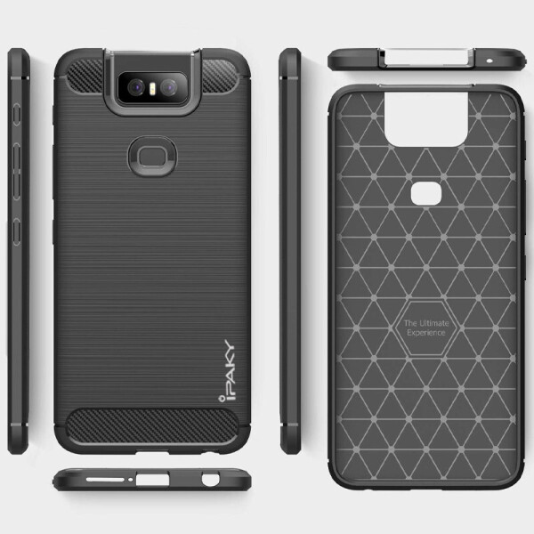 

TPU чехол iPaky Slim Series для Asus Zenfone 6 (ZS630KL) Черный (124142)