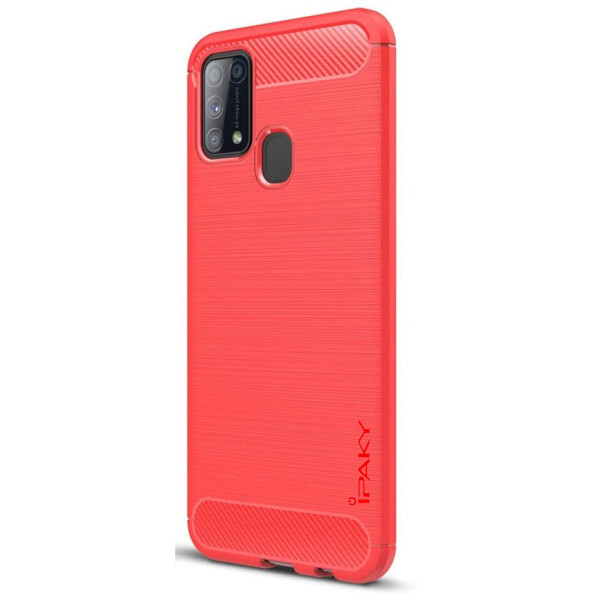 

TPU чехол iPaky Slim Series для Samsung Galaxy M31 Красный (127346)
