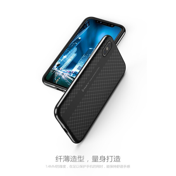 

Чехол iPaky TPU+PC для Apple iPhone X (5.8") / XS (5.8") Черный / Серый (66794)