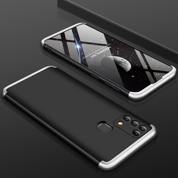

Пластиковая накладка GKK LikGus 360 градусов (opp) для Samsung Galaxy M31 Черный / Серебряный (132441)