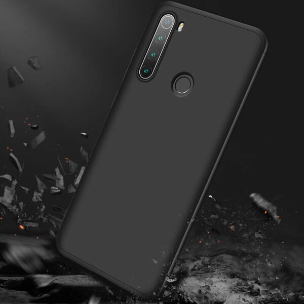 

Пластиковая накладка GKK LikGus 360 градусов (opp) для Xiaomi Redmi Note 8T Черный (129404)