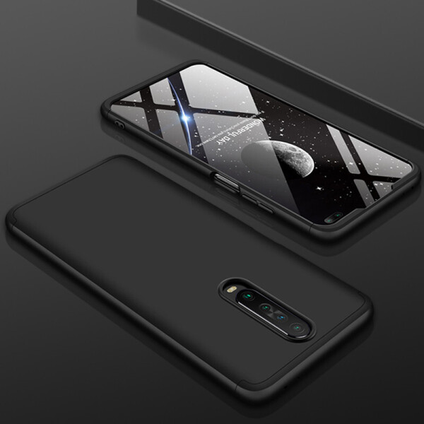 

Пластиковая накладка GKK LikGus 360 градусов (opp) для Xiaomi Redmi K30 Черный (129568)