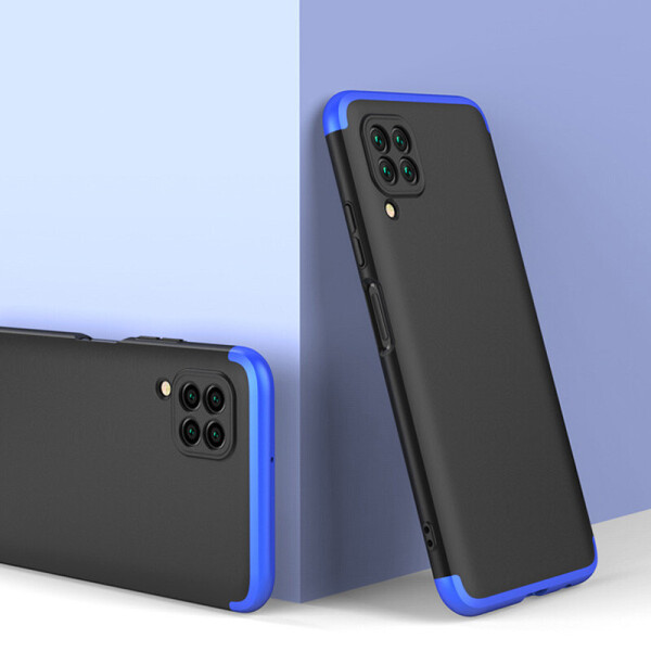 

Пластиковая накладка GKK LikGus 360 градусов (opp) для Huawei P40 Lite Черный / Синий (132481)