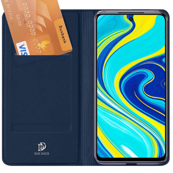 

Чехол-книжка Dux Ducis с карманом для Xiaomi Redmi 10X Синий (84133944)