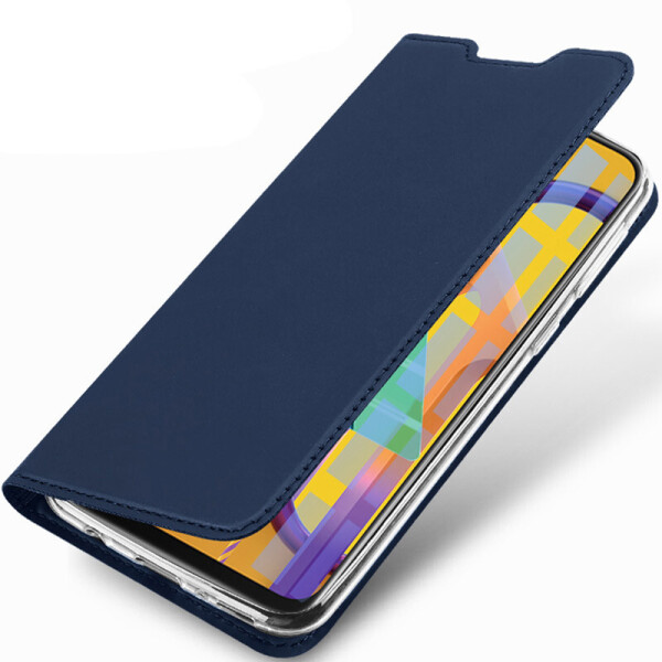

Чехол-книжка Dux Ducis с карманом для визиток для Samsung Galaxy M31 Синий (127765)