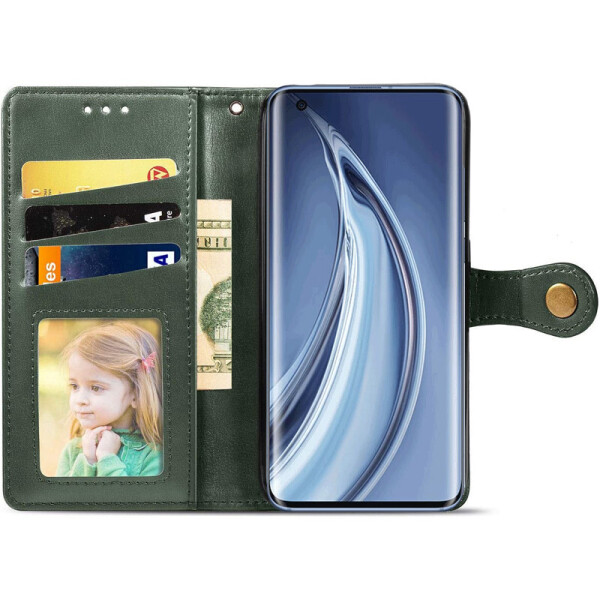 

Кожаный чехол книжка GETMAN Gallant (PU) для Xiaomi Mi 10 Pro Зеленый (128786)