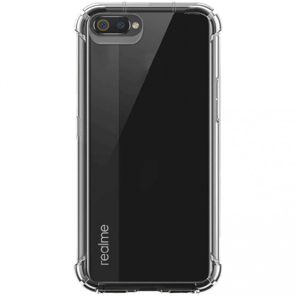 

TPU чехол GETMAN Ease с усиленными углами для Realme C2 Прозрачный / Transparent (128162)