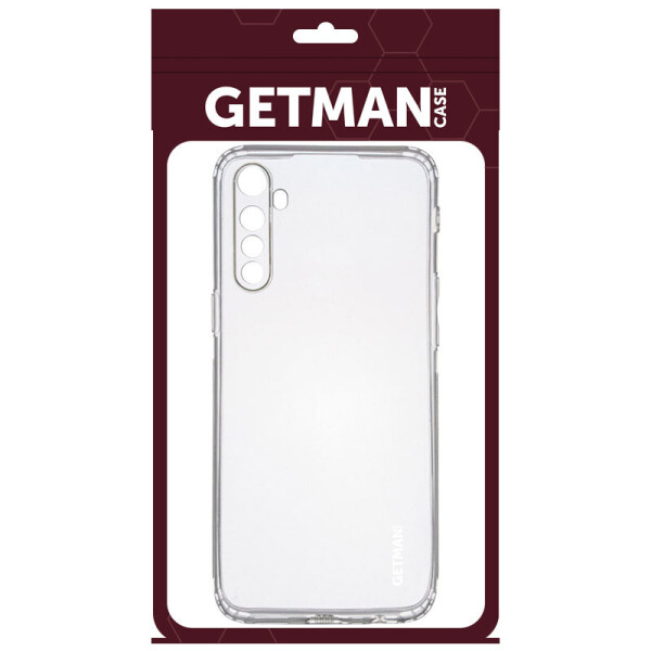 

TPU чехол GETMAN Clear 1,0 mm для Realme 6 Прозрачный (132856)