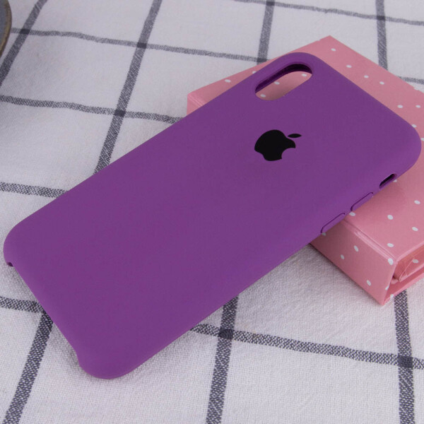 

Чехол Silicone Case (AA) для Apple iPhone XR (6.1") Фиолетовый / Grape (126799)