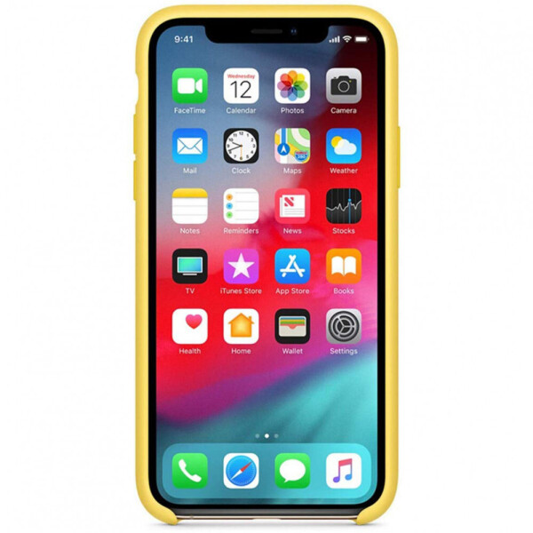 

Чехол Silicone Case (AA) для Apple iPhone XR (6.1") Желтый / Canary Yellow (111710)