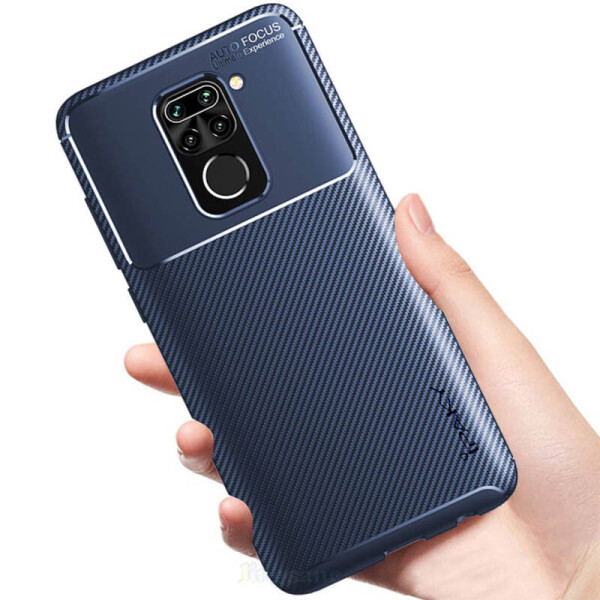 

TPU чехол iPaky Kaisy Series для Xiaomi Redmi 10X Синий (84133956)