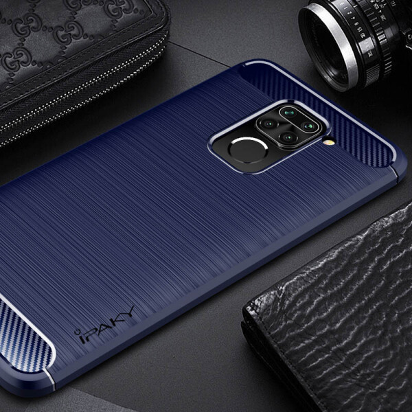 

TPU чехол iPaky Slim Series для Xiaomi Redmi 10X Синий (84133961)