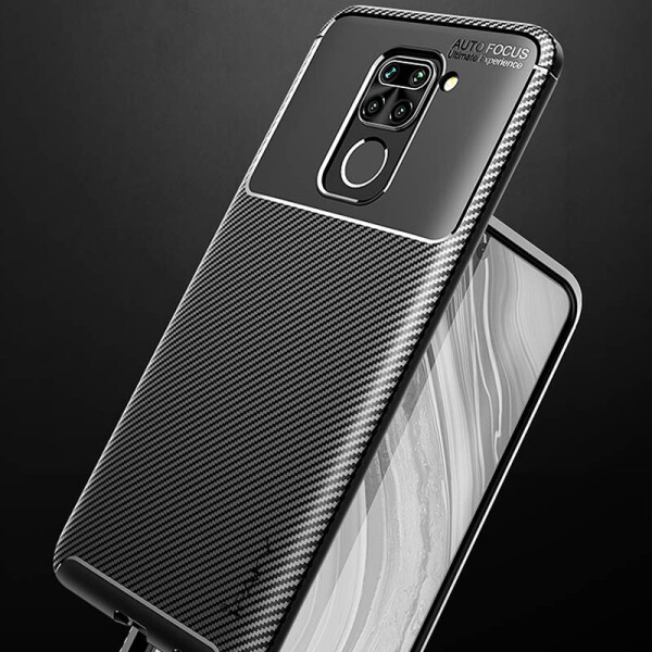 

TPU чехол iPaky Kaisy Series для Xiaomi Redmi Note 9 Черный (133957)