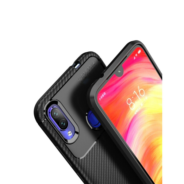 

TPU чехол iPaky Kaisy Series для Xiaomi Redmi Note 7 Pro Черный (72099139)