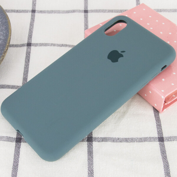 

Чехол Silicone Case Full Protective (AA) для Apple iPhone X (5.8") Зеленый / Pine green (58116405)