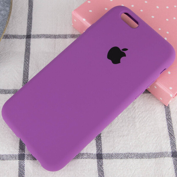 

Чехол Silicone Case Full Protective (AA) для Apple iPhone 6/6s (4.7") Фиолетовый / Grape (126784)