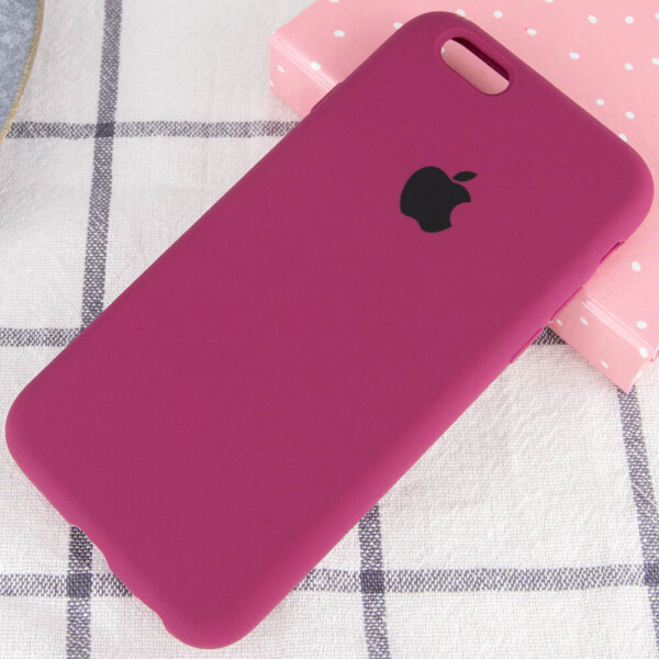

Чехол Silicone Case Full Protective (AA) для Apple iPhone SE (2020) Бордовый / Maroon (81116262)