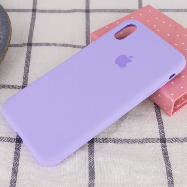 

Чехол Silicone Case Full Protective (AA) для Apple iPhone XS (5.8") Сиреневый / Dasheen (116409)